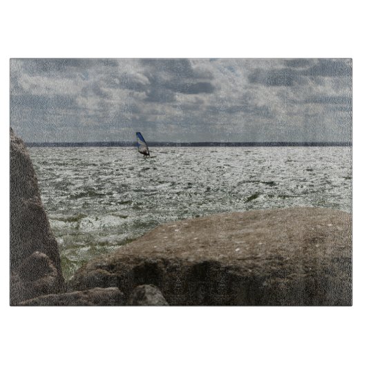 Windsurfen - snijplank (Voorkant)