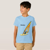 Windsurfen T-shirt (Voorkant volledig)