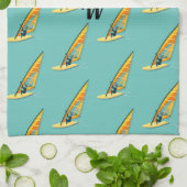 Windsurfen Theedoek (Gevouwen)