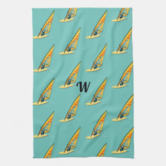 Windsurfen Theedoek (Verticaal)