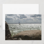 Windsurfen - uitnodiging (Voorkant / Achterkant)