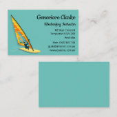 Windsurfen Visitekaartje (Voorkant / Achterkant)