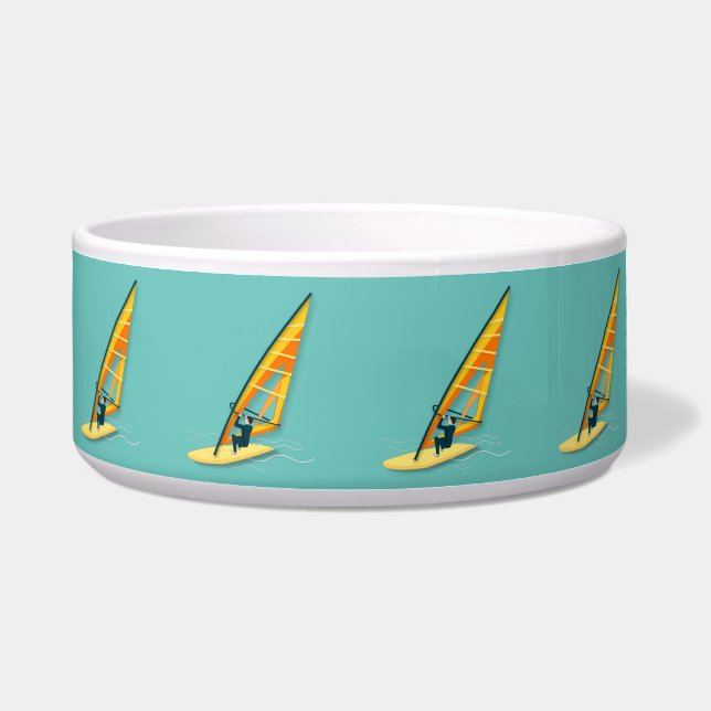 Windsurfen Voerbakje (Voorkant)
