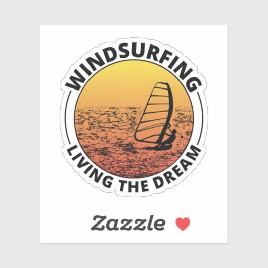 Windsurfen Windsurfen Windsurfen Watersporten Wind Sticker (Vel)
