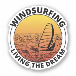 Windsurfen Windsurfen Windsurfen Watersporten Wind Sticker