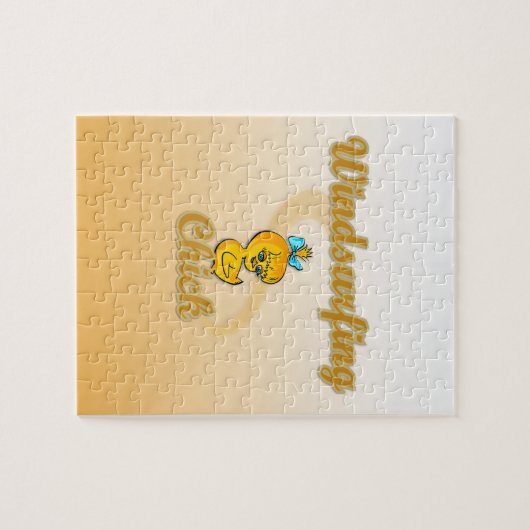 Windsurfend Chick Legpuzzel (Horizontaal)