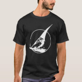 Windsurfende Surf T-shirt (Voorkant)