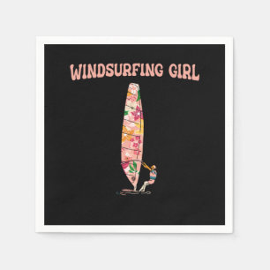 Windsurfende windsurfer servet