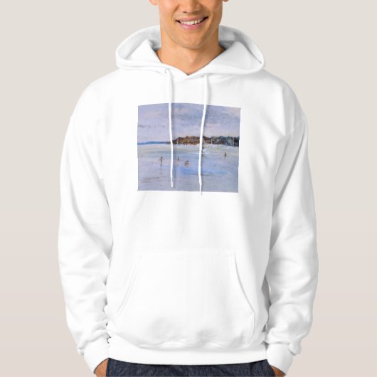 Windsurfer en Bathers Hoodie (Voorkant)