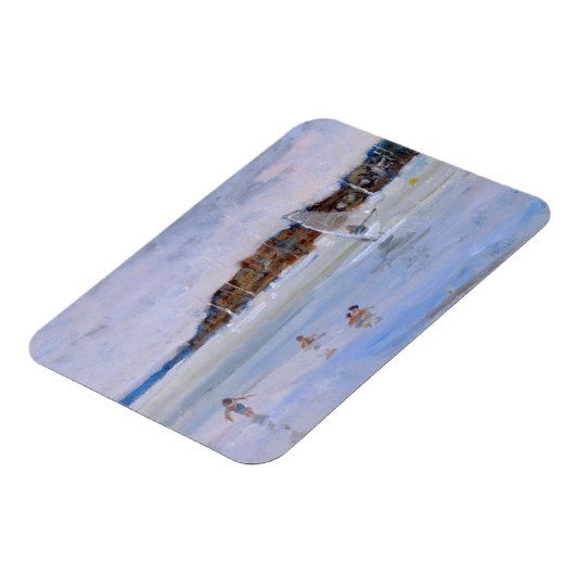 Windsurfer en Bathers Magneet (Linkerzijde)