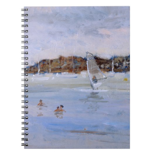 Windsurfer en Bathers Notitieboek (Voorkant)