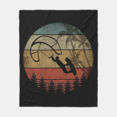  WINDSURFER FLEECE DEKEN (Voorkant)