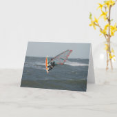 Windsurfer - het Noorden Jytland, Denemarken Kaart (Gele Bloem)