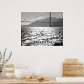 Windsurfer in San Francisco Bay Poster (Keuken)