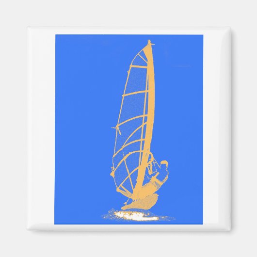 windsurfer magneet (Voorkant)