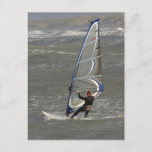 Windsurfer - Noord-Jytland, Denemarken Briefkaart