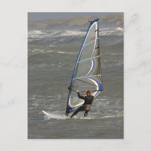 Windsurfer - Noord-Jytland, Denemarken Briefkaart (Voorkant)