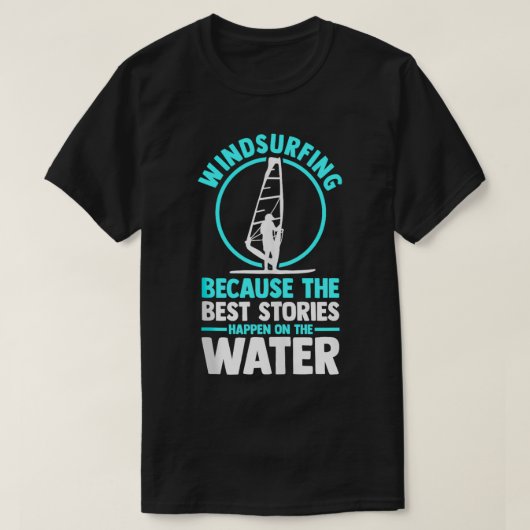 Windsurfer Windsurfen 14 T-shirt (Design voorkant)