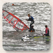 WINDSURFERS BIER ONDERZETTER (Voorkant)