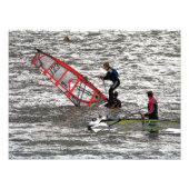 WINDSURFERS FOTO AFDRUK (Voorkant)