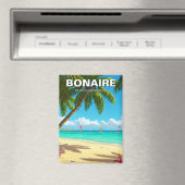 Windsurfers in Bonaire Nederlands Caribisch gebied Magneet (Insitu (Vaatwasser))