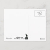 Windsurfers op de Hood Briefkaart (Achterkant)