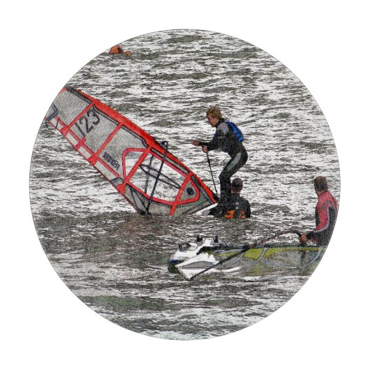 WINDSURFERS SNIJPLANK (Voorkant)