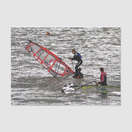 WINDSURFERS TISSUEPAPIER (Voorkant)