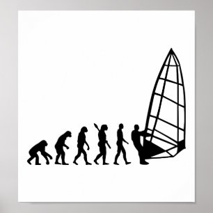 Windsurfevolutie Poster
