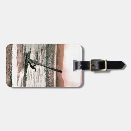 WINDSURFING BAGAGELABEL (Voorkant horizontaal)