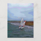WINDSURFING BRIEFKAART (Voorkant)