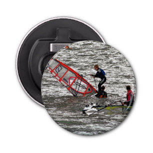 WINDSURFING BUTTON FLESOPENER
