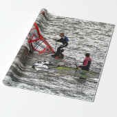 WINDSURFING CADEAUPAPIER (Uitgerold)