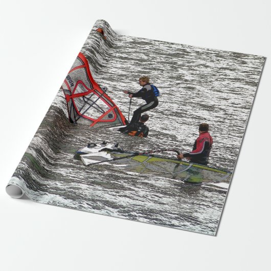 WINDSURFING CADEAUPAPIER (Uitgerold)