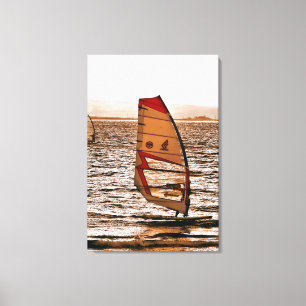 WINDSURFING CANVAS AFDRUK