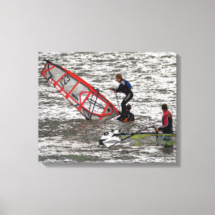 WINDSURFING CANVAS AFDRUK