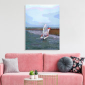 WINDSURFING CANVAS AFDRUK (Insitu (Woonkamer))