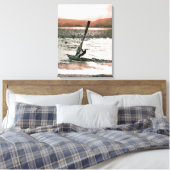 WINDSURFING CANVAS AFDRUK (Insitu (Slaapkamer))