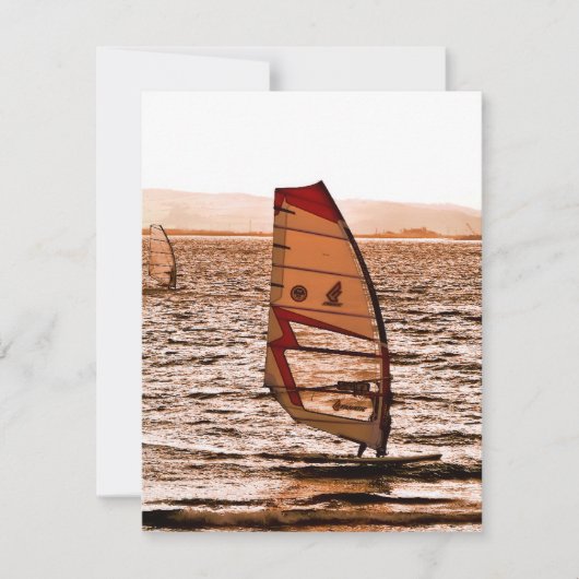 WINDSURFING-INVITATIE (Voorkant)