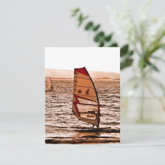 WINDSURFING-INVITATIE (Staand voorkant)