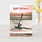 WINDSURFING KAART (Gele Bloem)