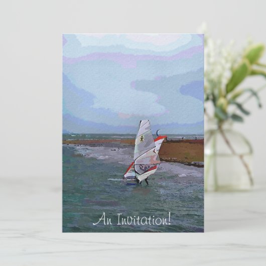 WINDSURFING KAART (Staand voorkant)