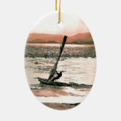 WINDSURFING KERAMISCH ORNAMENT (Achterkant)