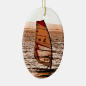 WINDSURFING KERAMISCH ORNAMENT (Rechts)