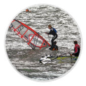 WINDSURFING KERAMISCHE KNOP (Voorkant)