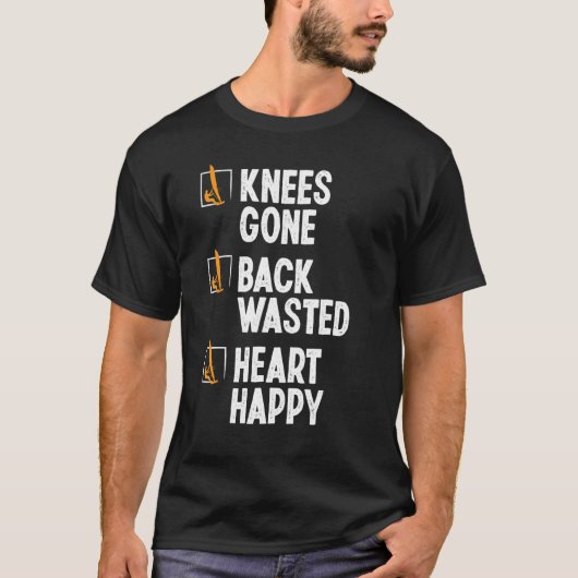 Windsurfing Knee Injury Back Surgery Funny Windsur T-shirt (Voorkant)