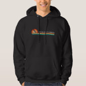 Windsurfing, Life begins at 25 knots  Hoodie (Voorkant)