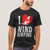 Windsurfing Love Windsurf Surfing Windsurfer T-shirt (Voorkant)