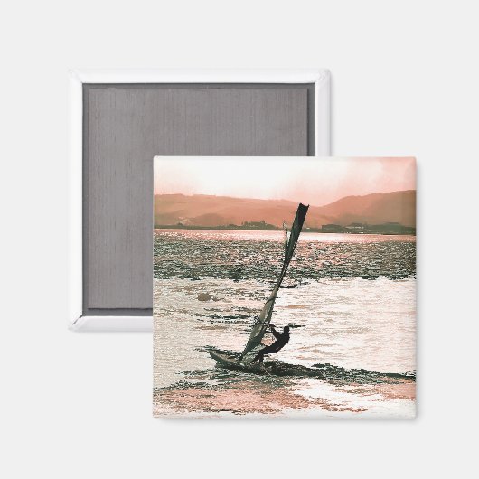 WINDSURFING MAGNEET (Voorkant / Achterkant)