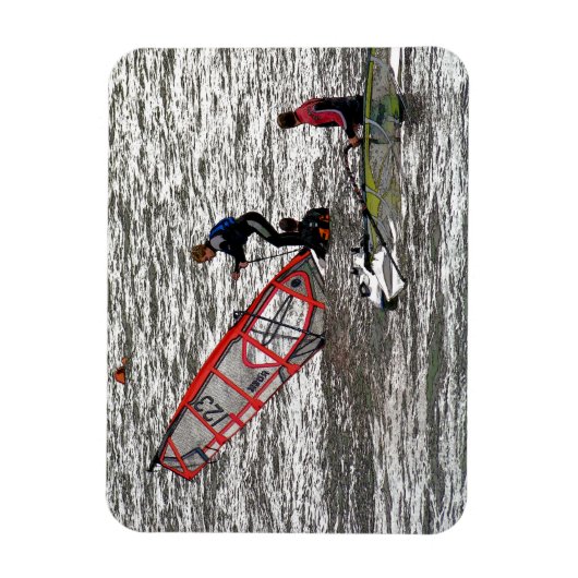 WINDSURFING MAGNEET (Verticaal)